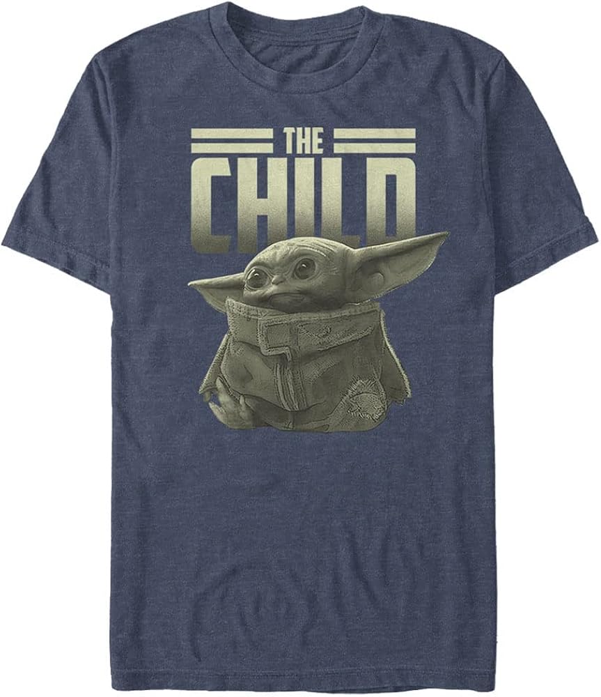 STAR WARS Mandalorian Green Child Men's Tops Short Sleeve Tee Shirt