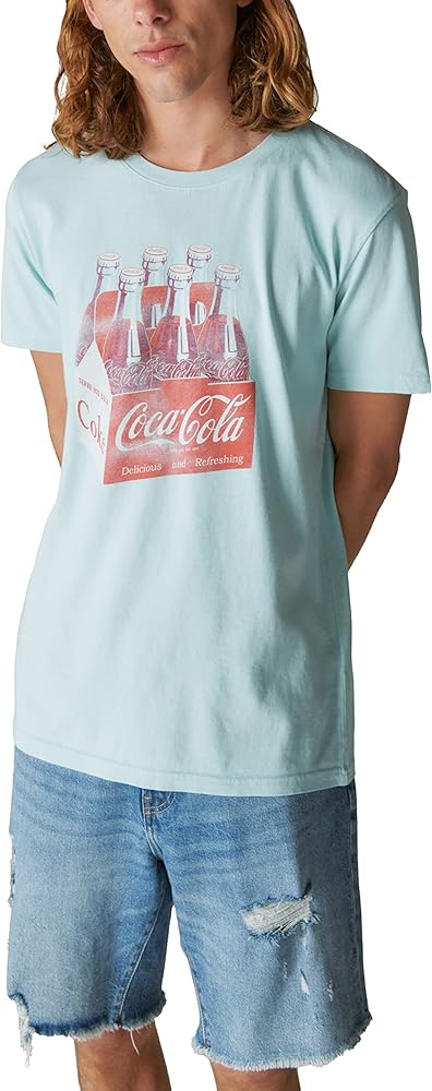 Lucky Brand Men's Coke 6 Pack Tee