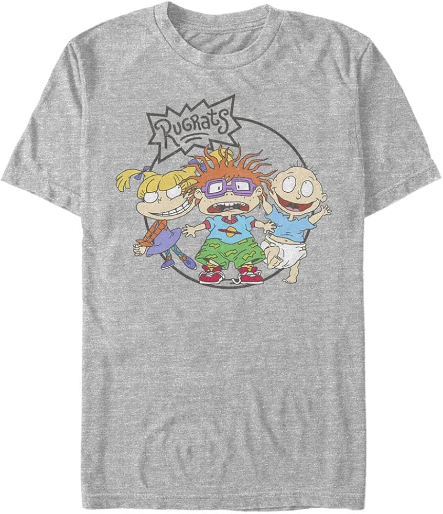 Nickelodeon Men's Big & Tall Rugrats Group T-Shirt