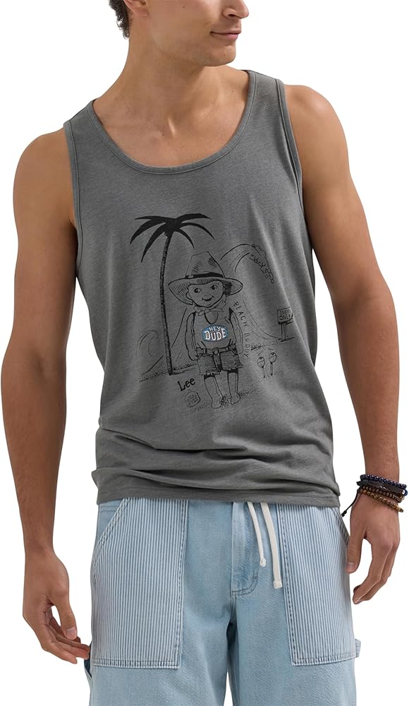 Lee Unisex-Adult x Hey Dude Regular Fit Buddy Tank