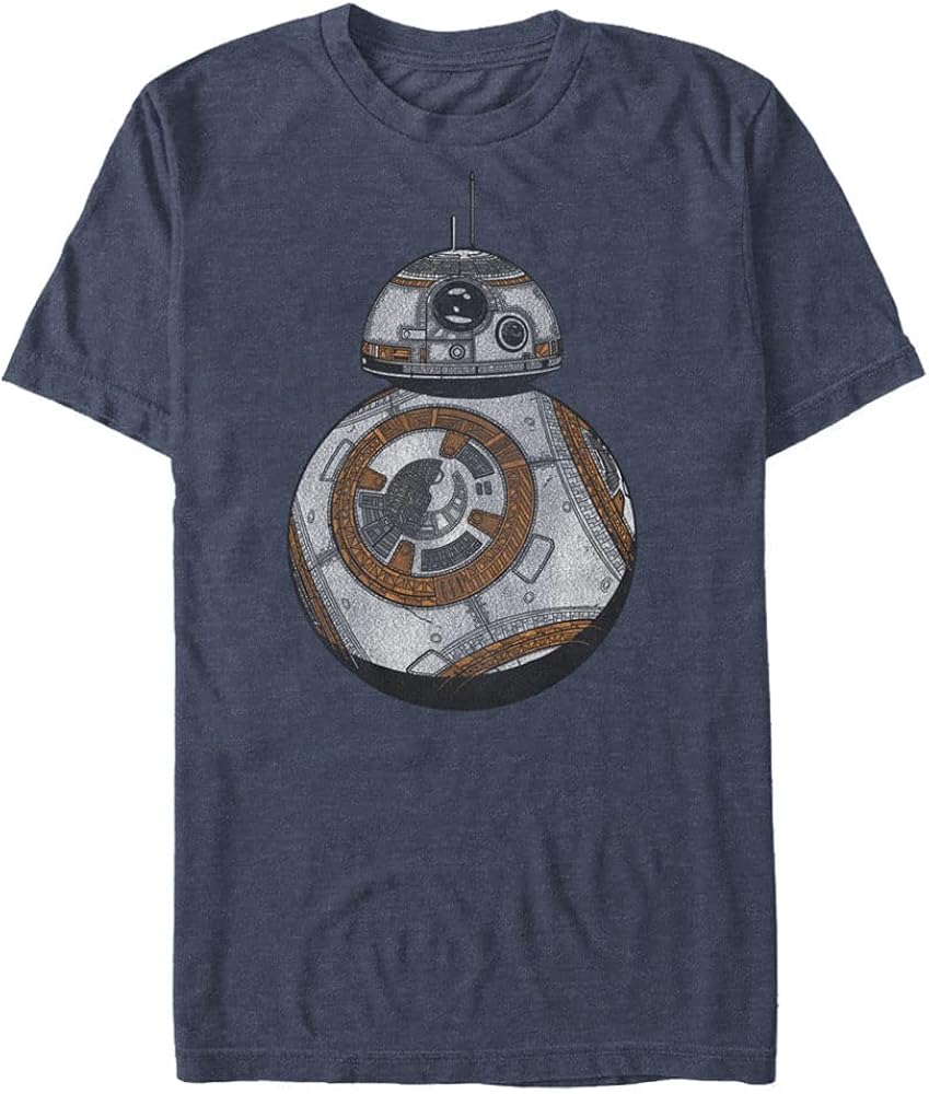 STAR WARS Big & Tall Force Awakens Zen Bb8 Men's Tops Short Sleeve Tee Shirt