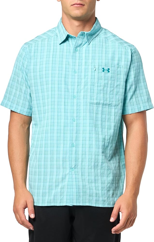 Under Armour Men's Drift Tide 2.0 Plaid Short-Sleeve T-Shirt