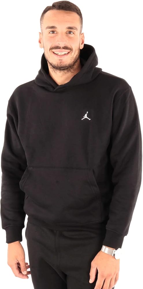 Jordan Men's Black Essential Fleece Pullover Hoodie (DQ7466 010)