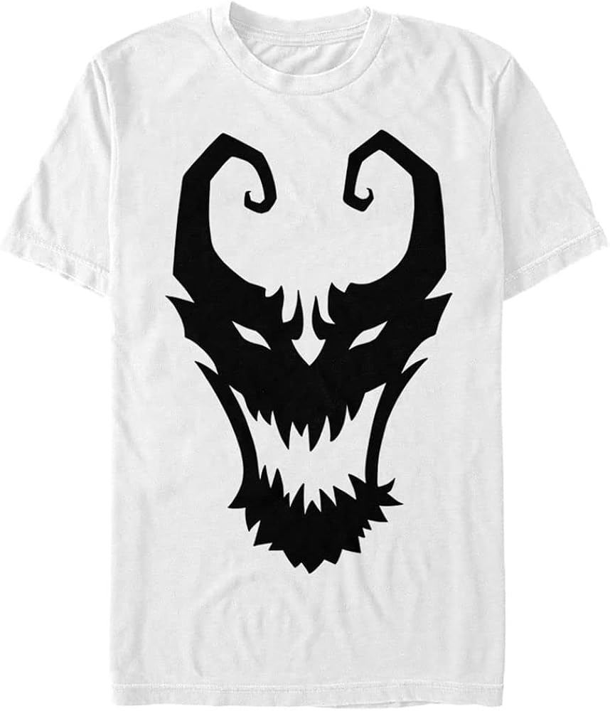 Marvel Big & Tall Classic Anti-Venom Face Men's Tops Short Sleeve Tee Shirt