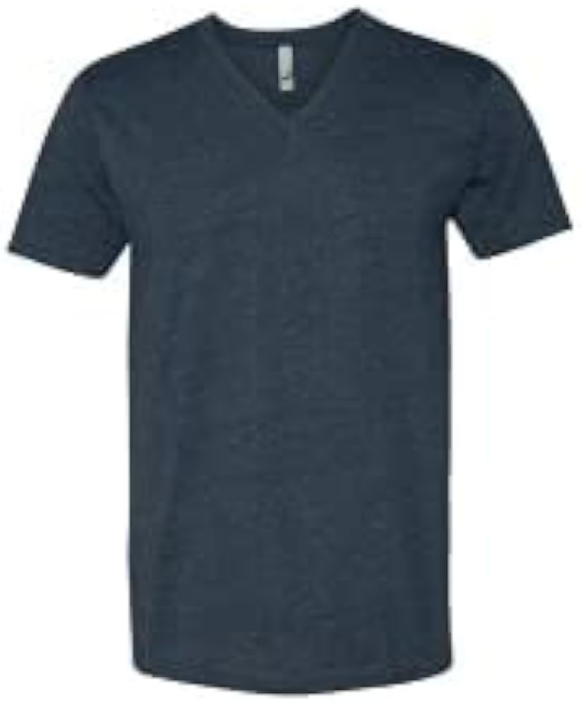 Next Level 6240 Premium CVC V-Neck Tee Midnight Navy Large