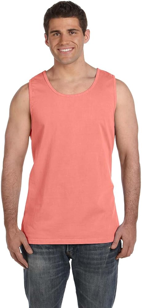 Comfort Colors Ringspun Garment-Dyed Tank, 3XL, Watermelon