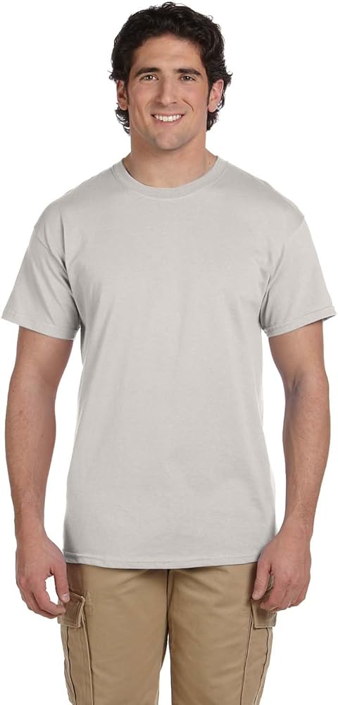 Gildan Men's G2000 Ultra Cotton Adult T-shirt, Ice Grey, Large