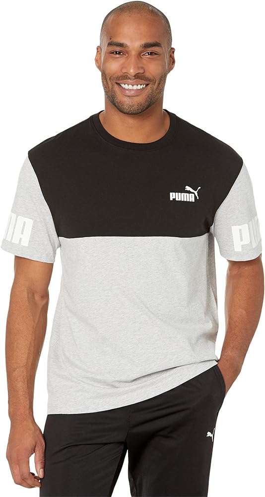 PUMA Men's Power Colorblock Tee