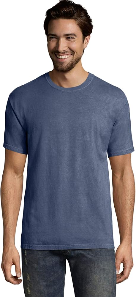 Men's 5.5 oz., 100% Ringspun Cotton Garment-Dyed T-Shirt M SALTWATER