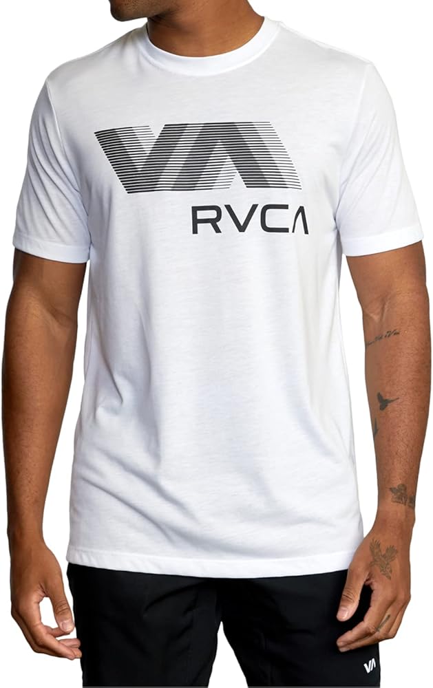 RVCA Men's VA Blur Short Sleeve