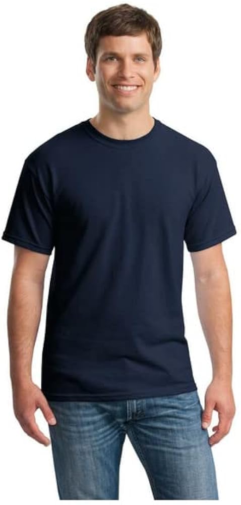 Gildan Blank Adult Heavy Cotton T-Shirt (G500) Navy XX-Large