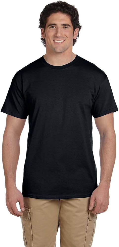 Gildan Men's G2000 Ultra Cotton Adult T-shirt, Black, Small