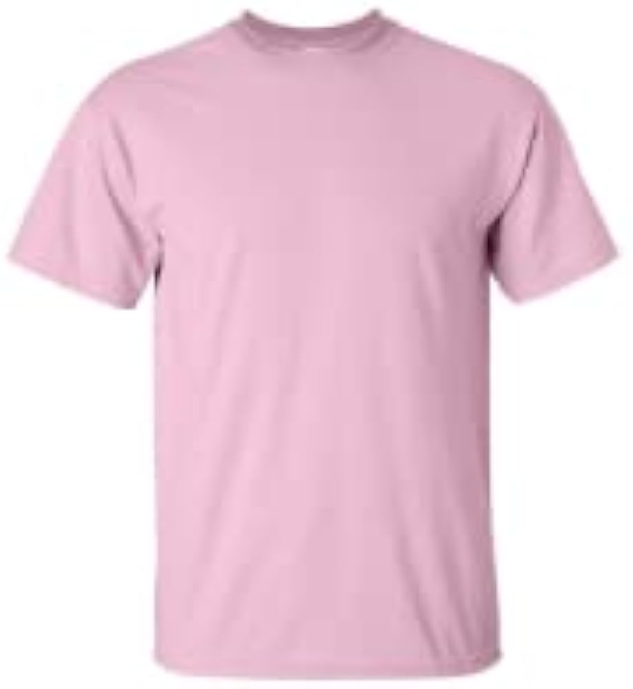 Gildan (G2000 Ultra Cotton Men's T-Shirt Pink