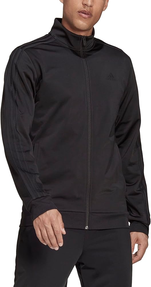 adidas Men's Essentials Warm-up 3-Stripes Track Top