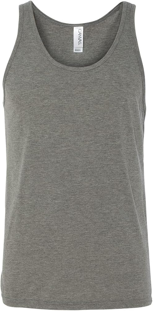 Bella Canvas Jersey Tank (3480) Grey Triblend, XL