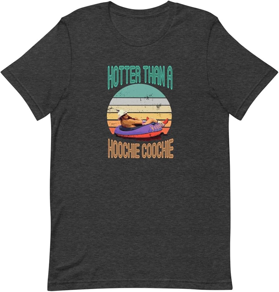 Hotter Than A Hoochie Coochie Muscle Tank Top | Cruise Shirts | Camping Tshirt