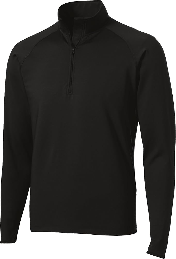 SPORT-TEK Men's Sport Wick Stretch 1/2 Zip Pullover