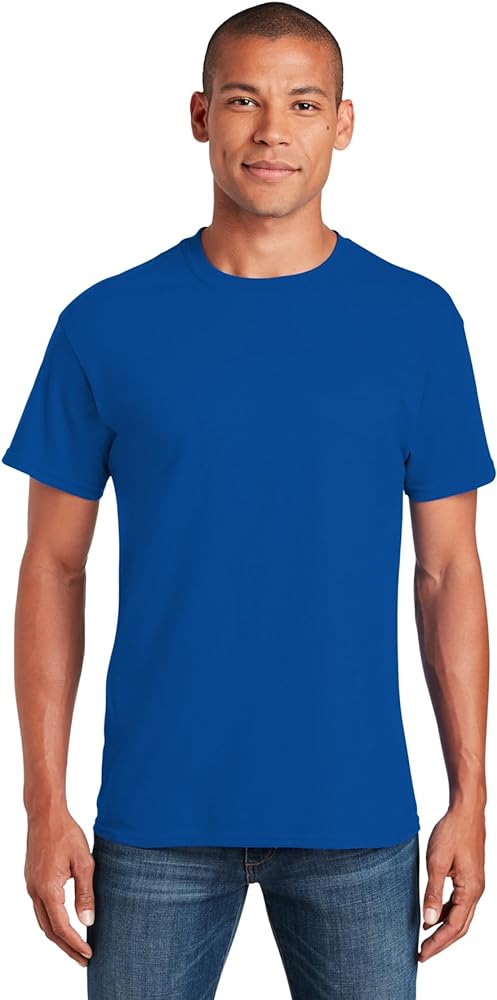 Gildan 5.4 oz Cotton T-shirt (5000) Tee Small Royal