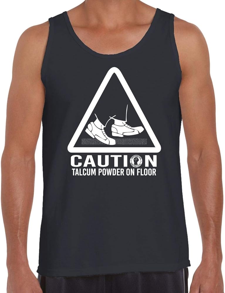 Caution Talcum Powder Northern Soul Men's Vest Tank Top