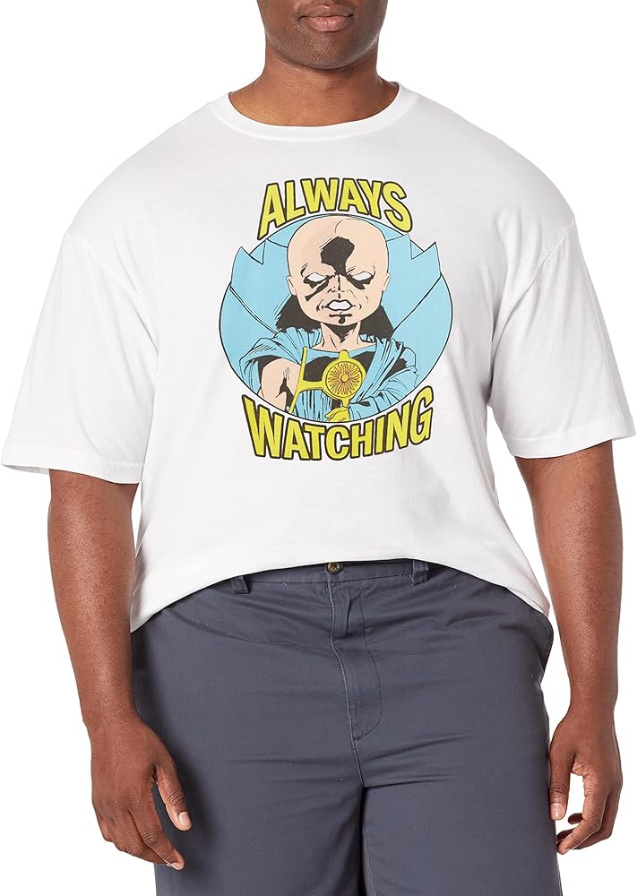 Marvel Big & Tall Classic Eternal Watcher Men's Tops Short Sleeve Tee Shirt