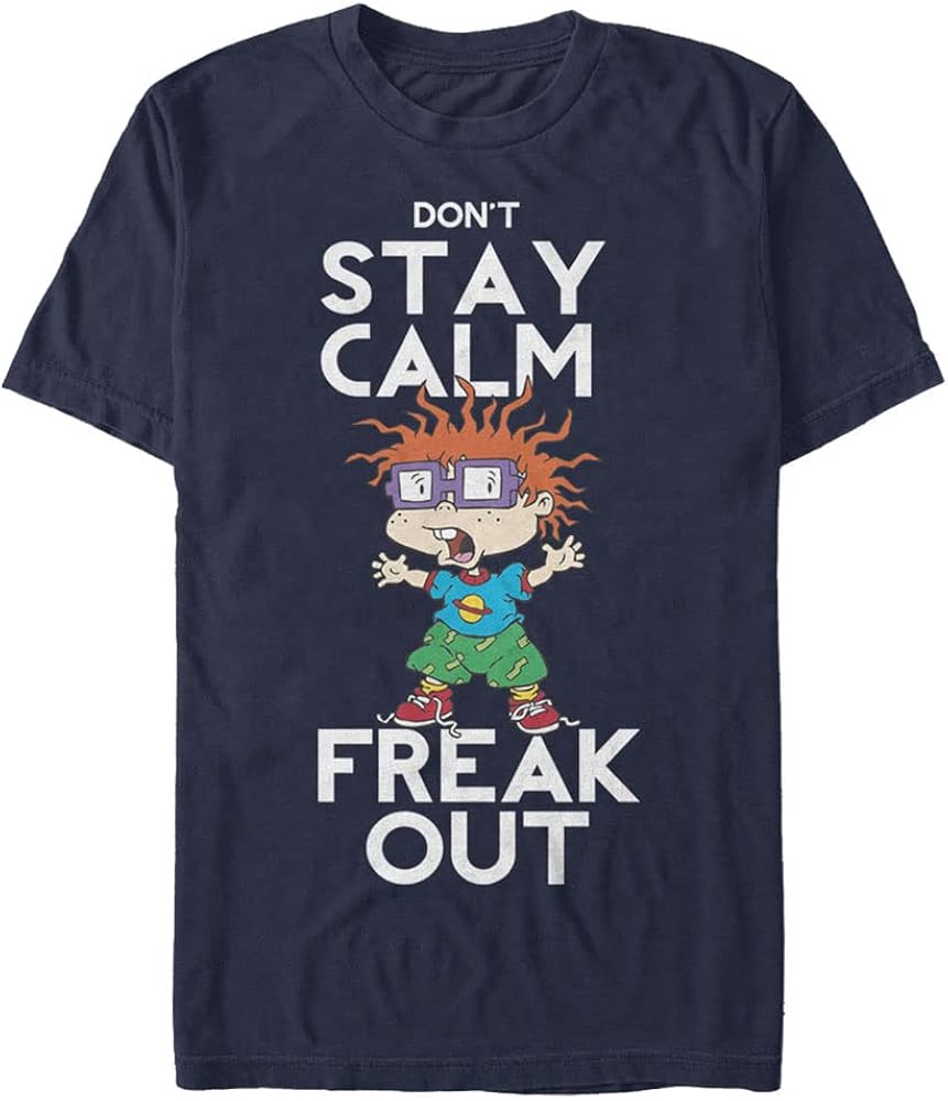 Nickelodeon Men's Big & Tall Freak Out T-Shirt