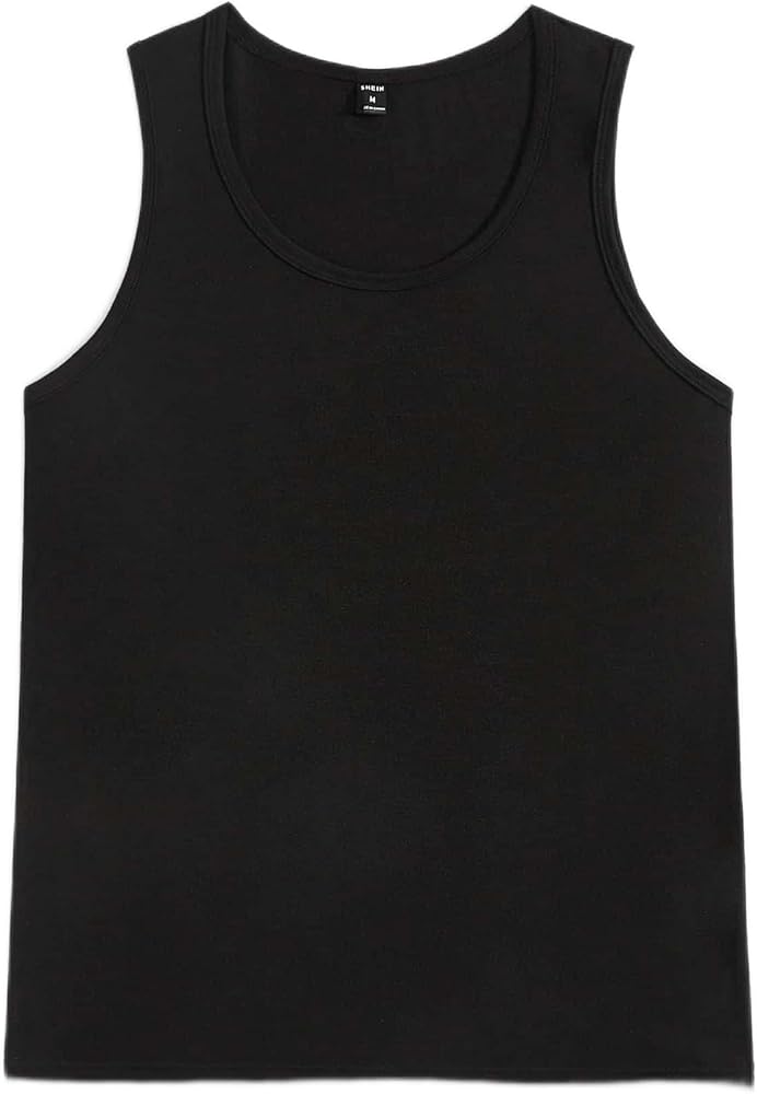 Men's T-Shirts Men Solid Tank Top T-Shirts for Men T-Shirts