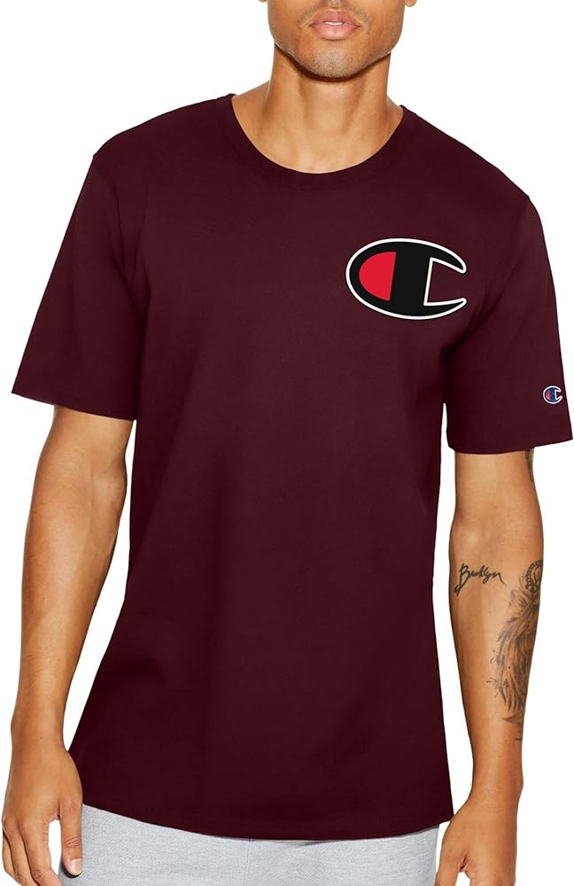 Champion Men's Heritage Tee, Big C Logo