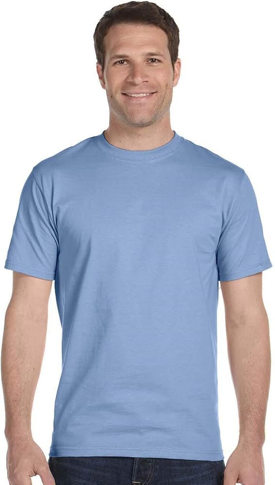 Hanes Men's ComfortSoft T-Shirt Light Blue M