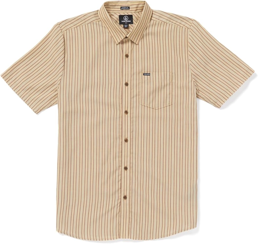 Volcom Men's Barstone Woven Button Down Shirt