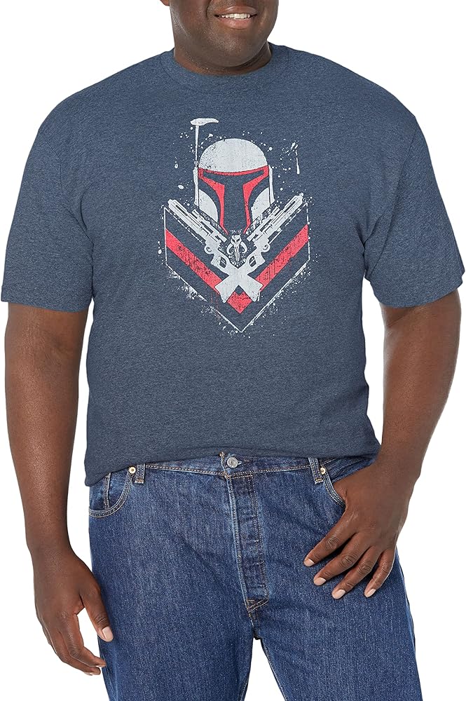 STAR WARS Big & Tall Promises Men's Tops Short Sleeve Tee Shirt