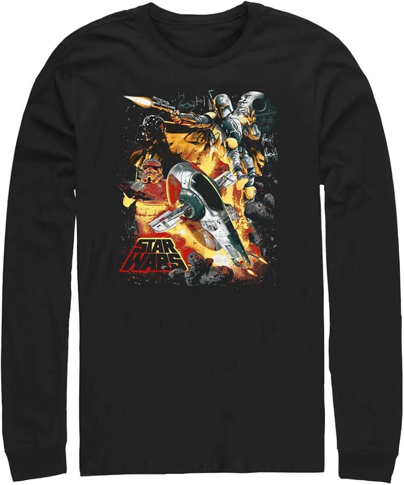 STAR WARS Force Hunter Men's Tops Long Sleeve Tee Shirt