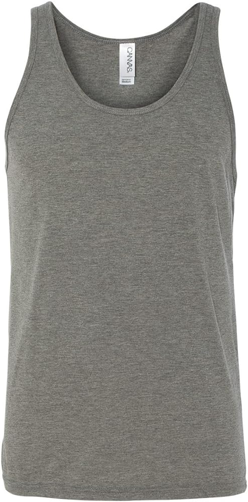 Bella Canvas Jersey Tank (3480) Grey Triblend, L