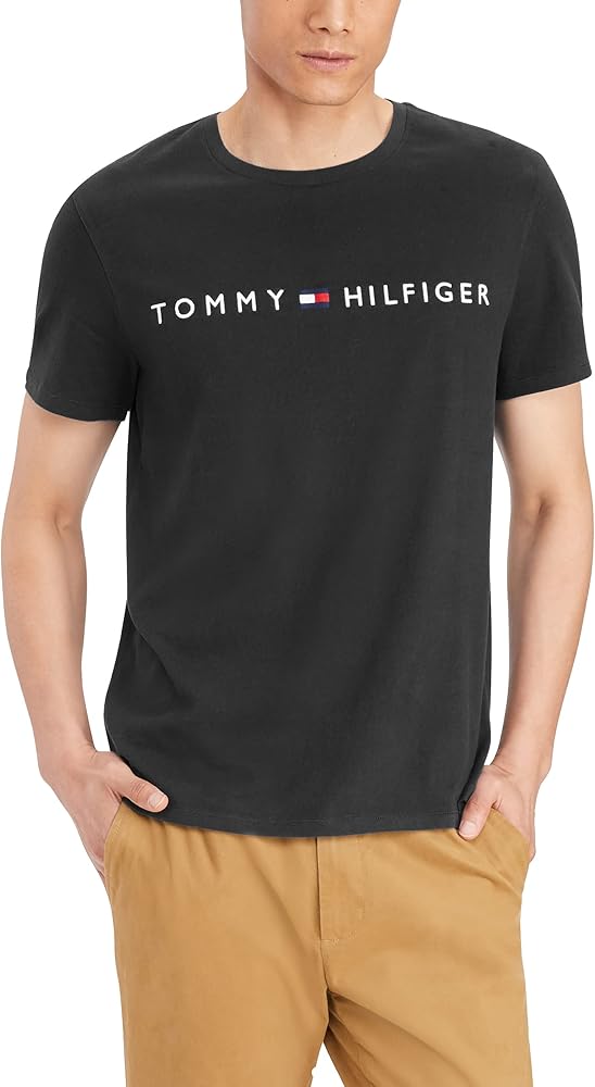 Tommy Hilfiger Men's Essential Flag Logo T-Shirt