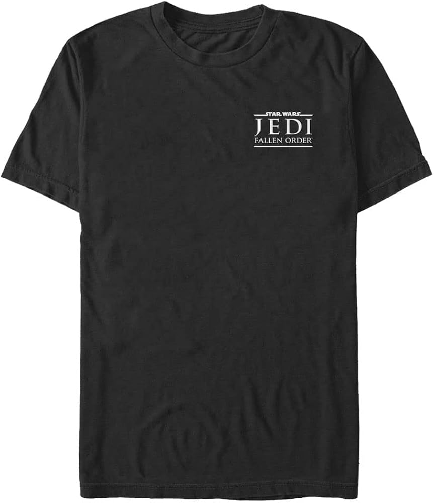 STAR WARS Big & Tall Jedi Fallen Order Pocket Logo Men's Tops Short Sleeve Tee Shirt