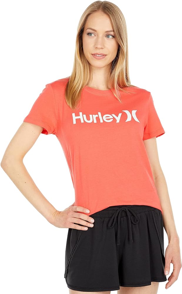 Hurley Womes Oao Classic Crew Tee