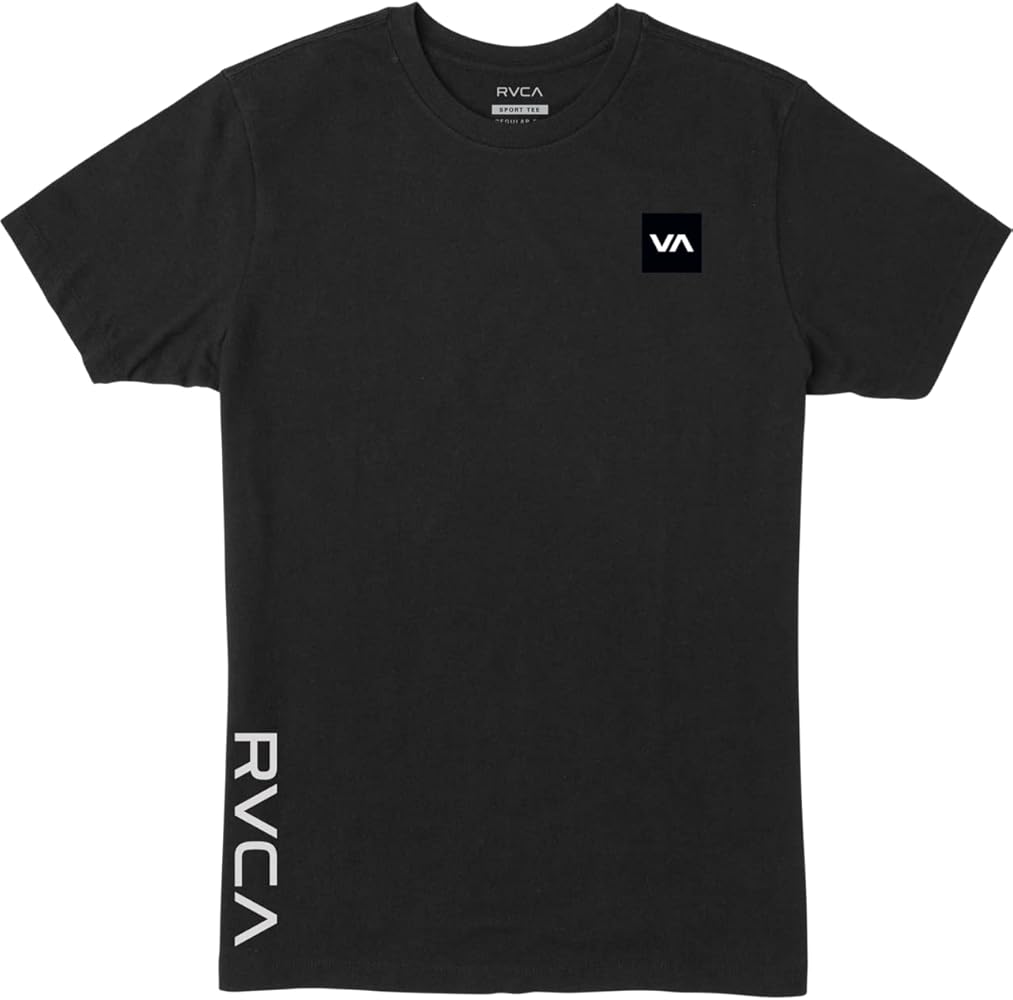 RVCA Men's 2X Short Sleeve Crew Neck Shirt