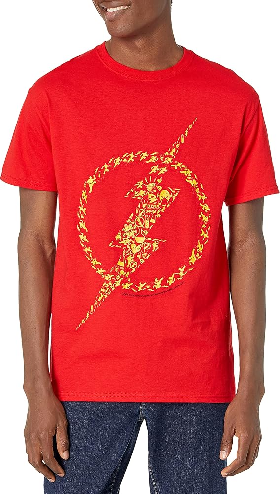 DC Comics Men's Iconic Flash T-Shirt