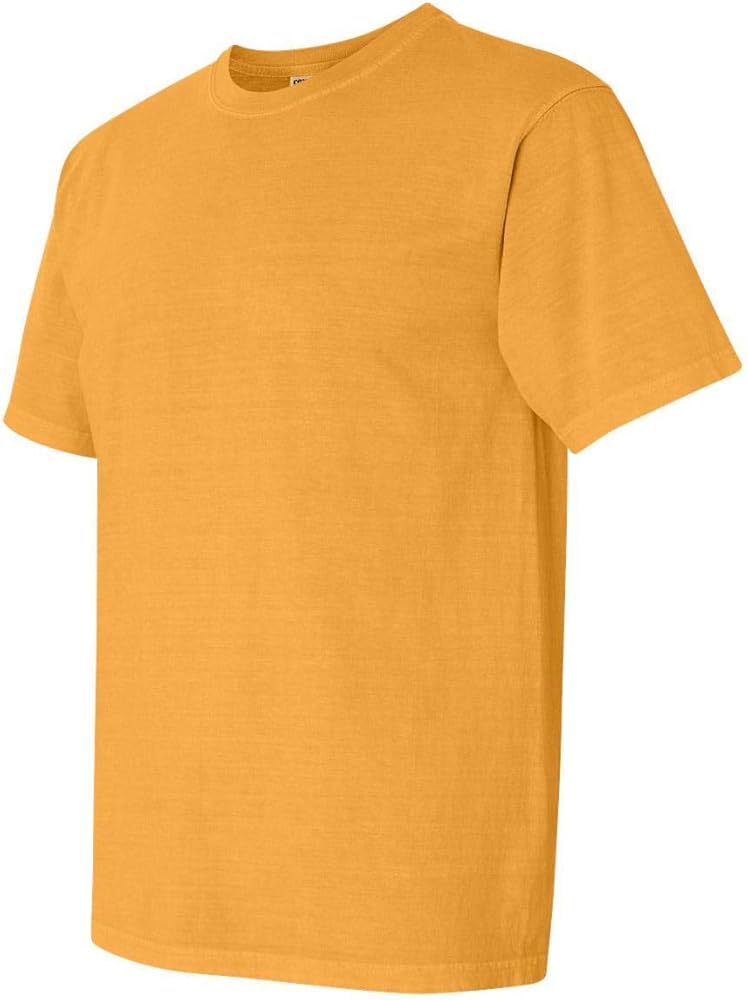 Comfort Colors Men's Adult Short Sleeve Tee, Style 1717 (Medium, Citrus)