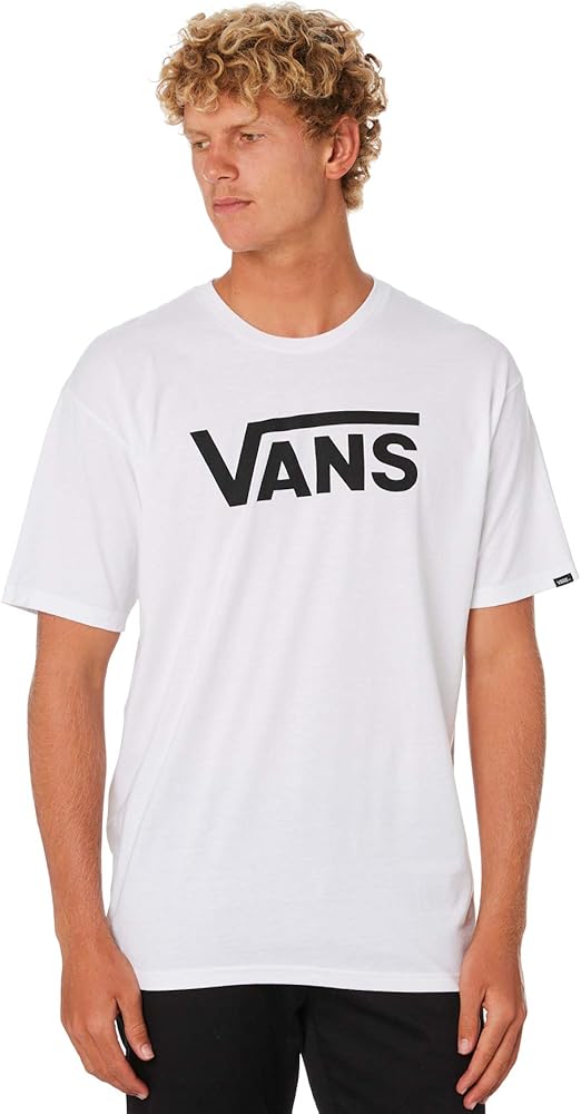 Vans Men's Classic Tee, White/Black, XL