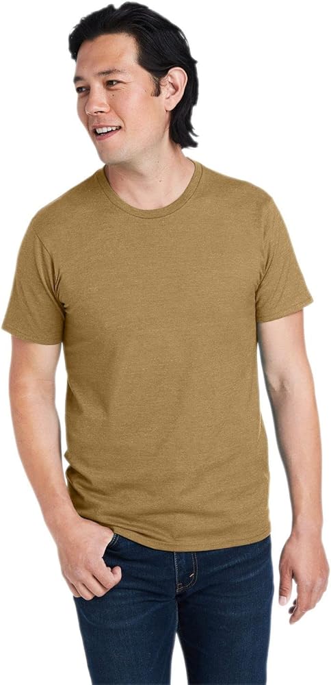 Unisex Perfect-T T-Shirt - Brown Sugar HTHR - XL