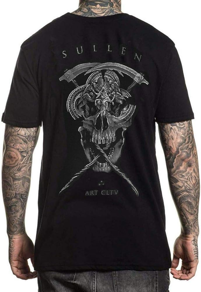 Sullen Men's Marina Reaper Short Sleeve T Shirt Nine Iron