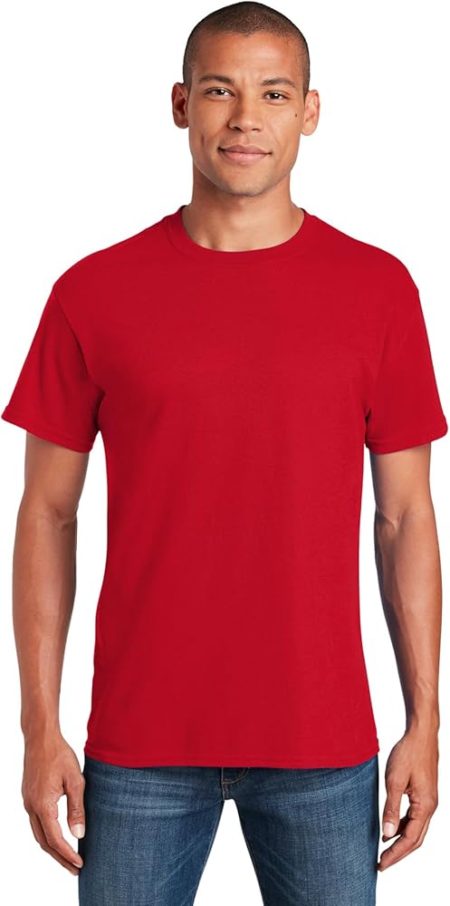 Gildan Men's Heavy Taped Neck Comfort Jersey T-Shirt