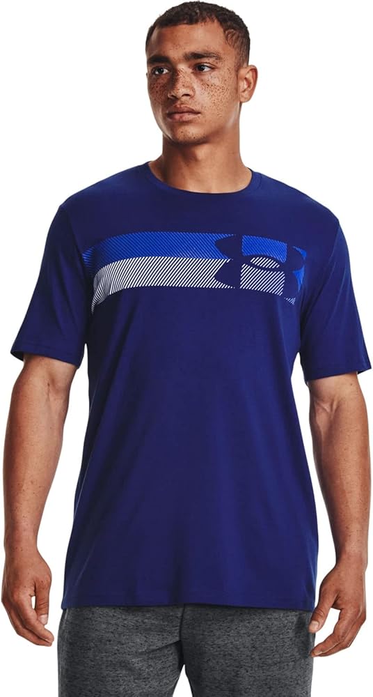 Under Armour - Mens Fast Left Chest 3.0 T-Shirt, Color Bauhaus Blue/Versa Blue (456), Size: Small