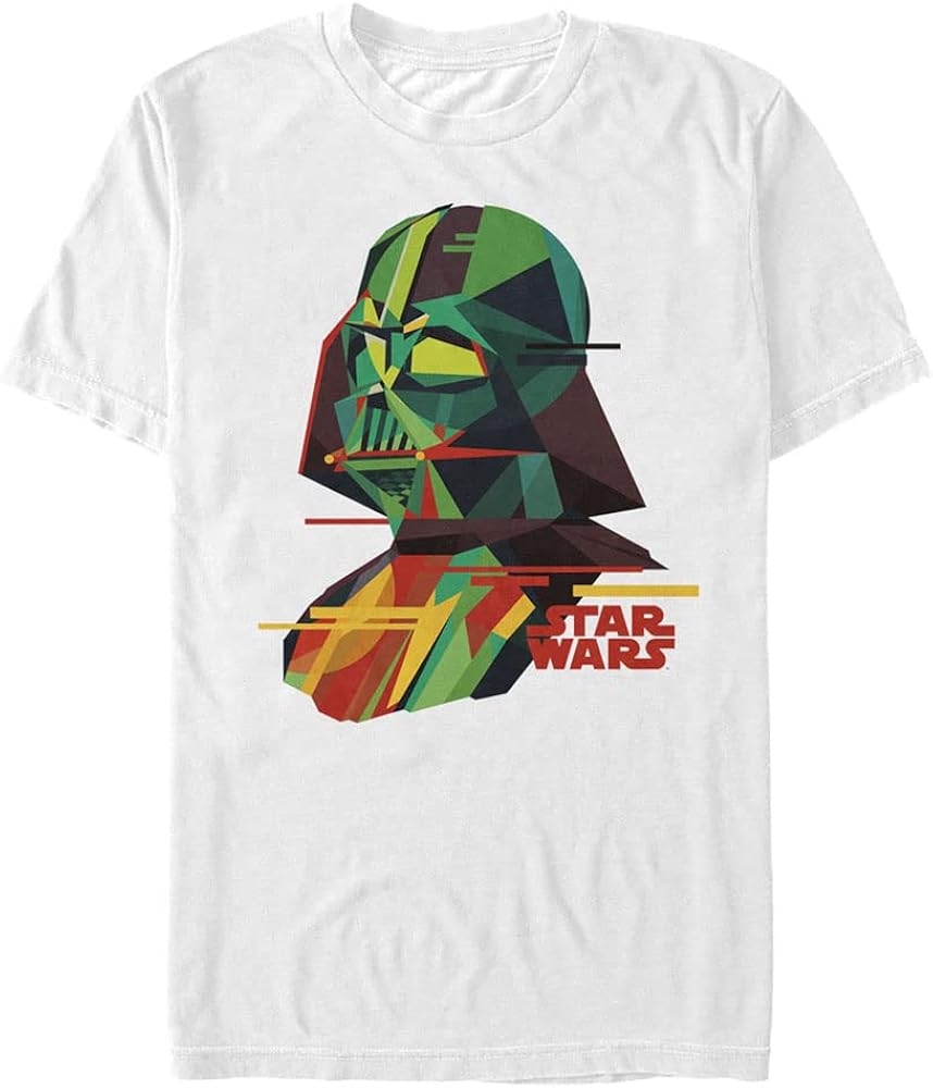 STAR WARS Big & Tall Paper Cut Vader Men's Tops Short Sleeve Tee Shirt