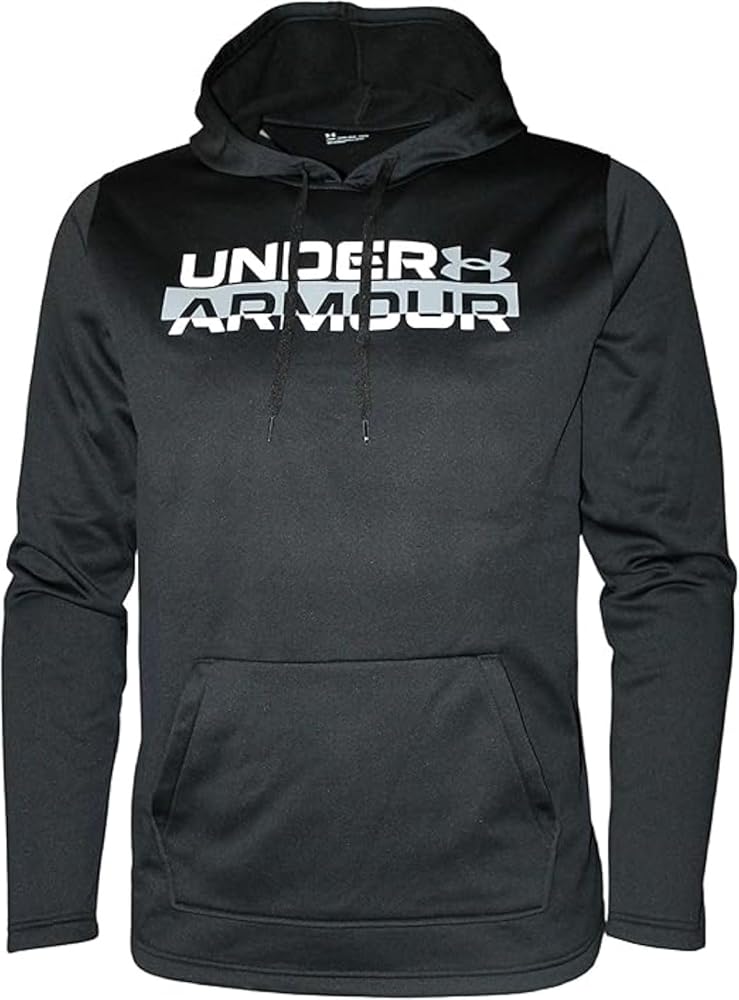 Under Armour Men's Fashion Athletic Pullover Hoodie 1359858 (M, Black)