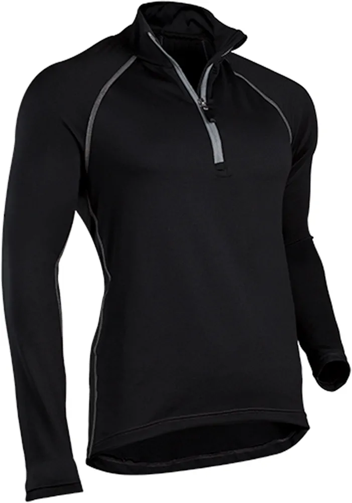 ColdPruf Men's Single Layer Long Sleeve 1/4 Zip Mock