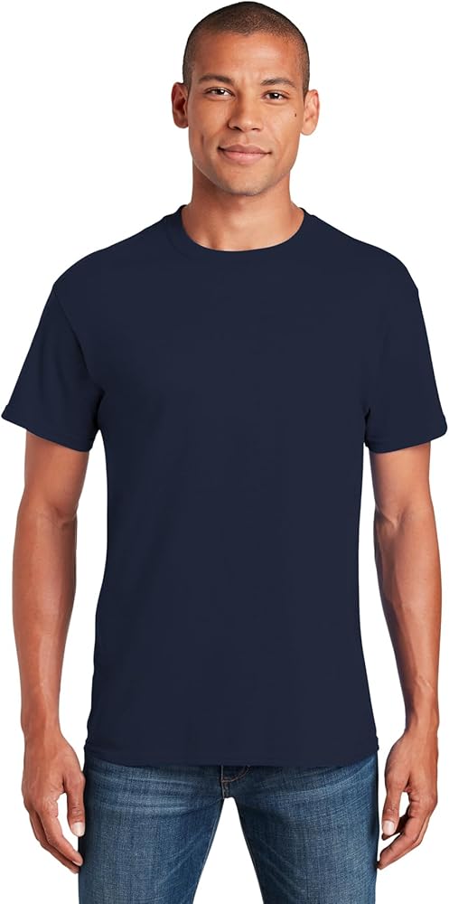 Gildan 5.4 oz Cotton T-Shirt (5000) Tee 2X Navy