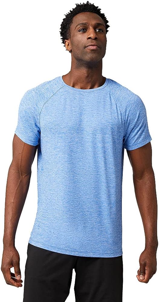 32 DEGREES Cool Men’s Active T-Shirt | Raglan Short Sleeve | Quick Dry | Anti-Odor