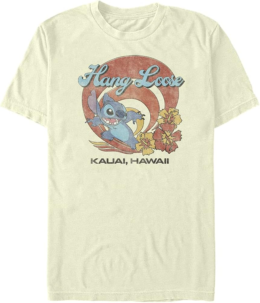 Disney Men's Lilo Stitch Kauai T-Shirt