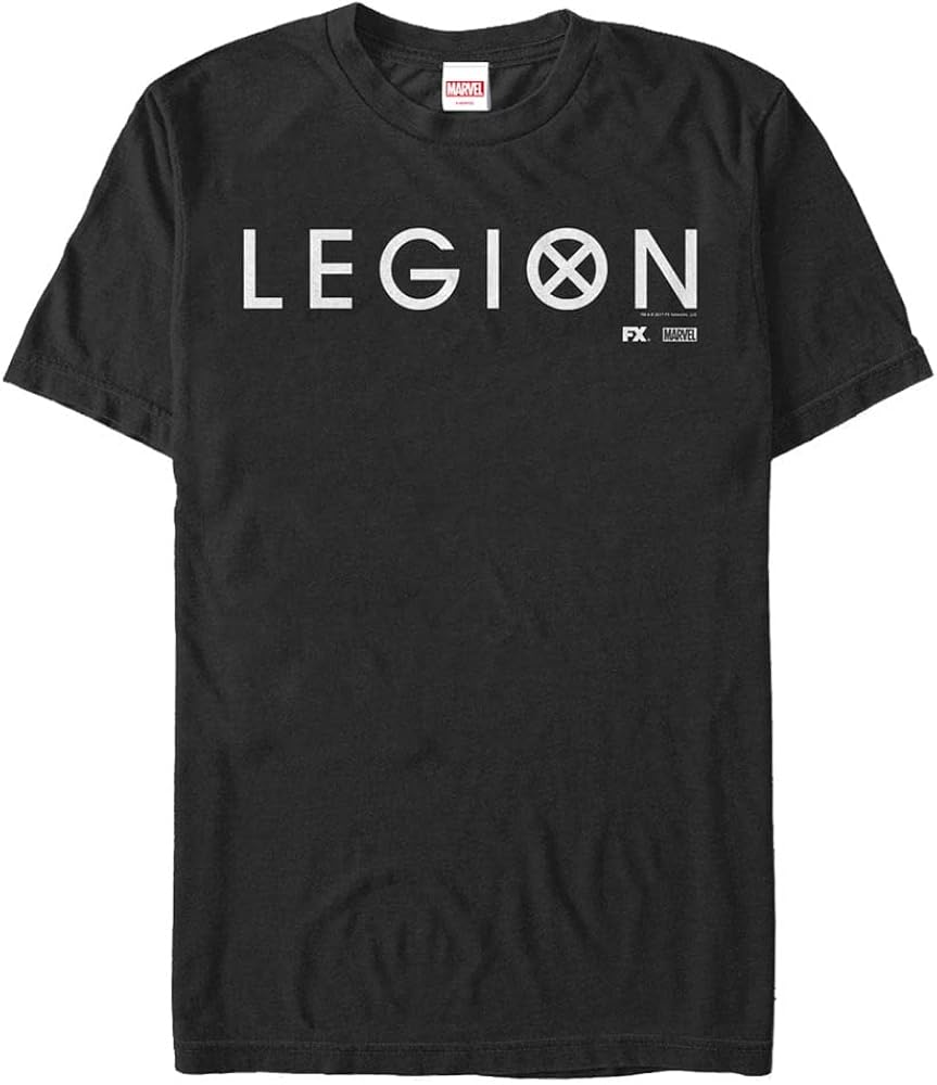 Marvel Big & Tall Classic Legion Solid Men's Tops Short Sleeve Tee Shirt